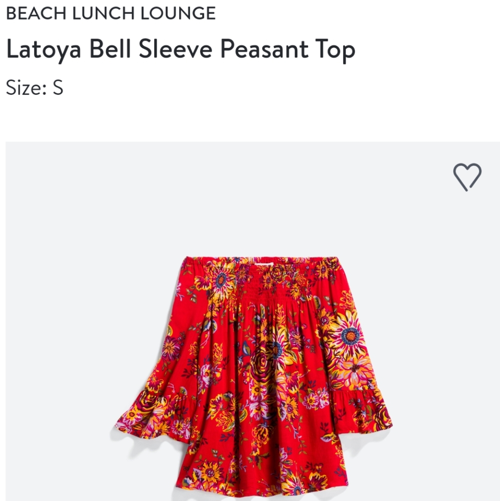 Stitch Fix Peasant Top